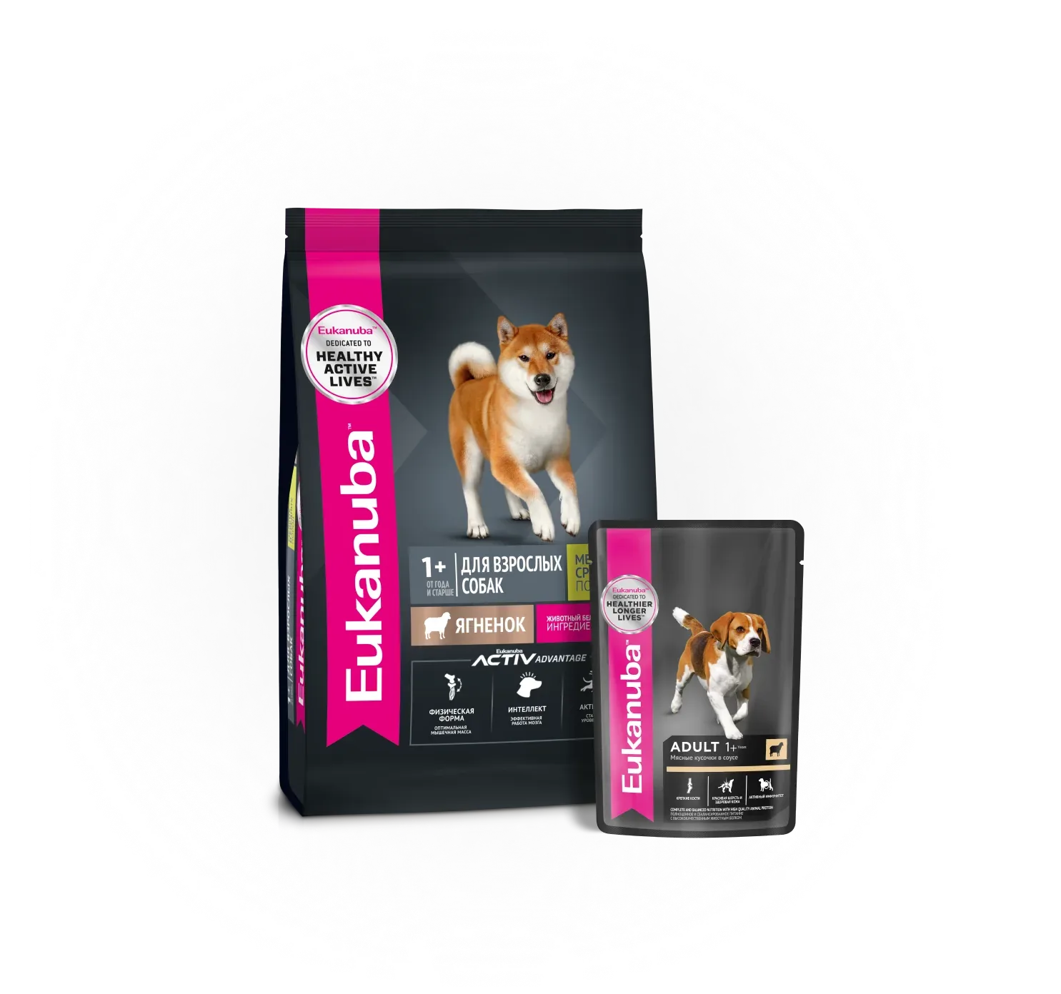 Сухой и влажный рацион Eukanuba