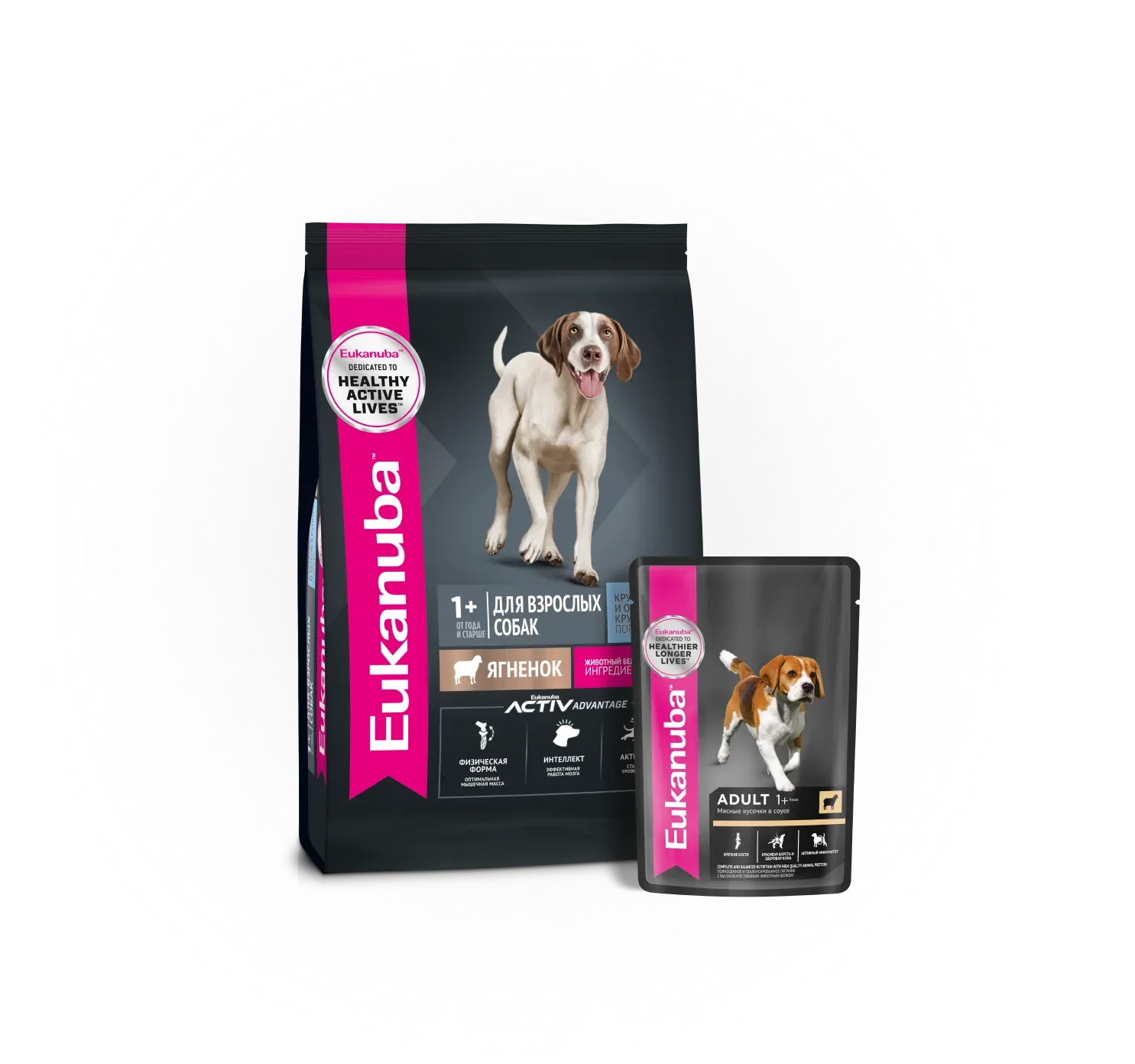 Сухой и влажный рацион Eukanuba
