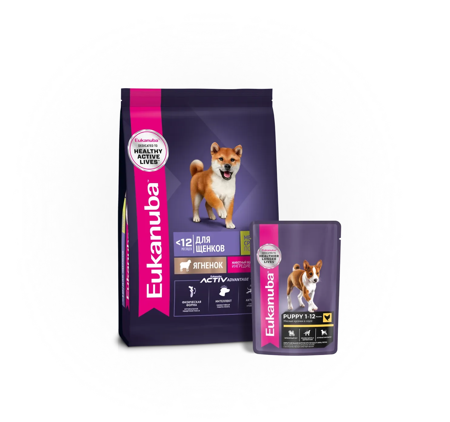 Сухой и влажный рацион Eukanuba