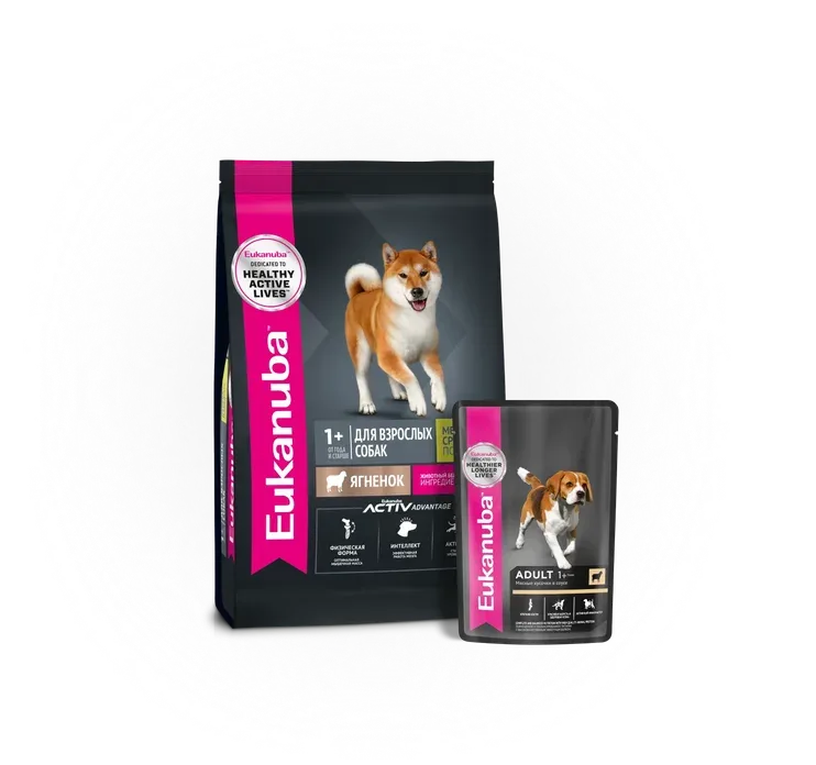 Сухой и влажный рацион Eukanuba