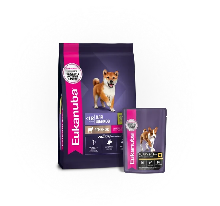 Сухой и влажный рацион Eukanuba