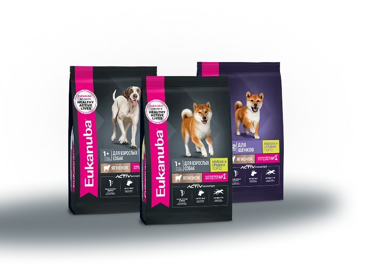 Линейка рационов Eukanuba с ягненком