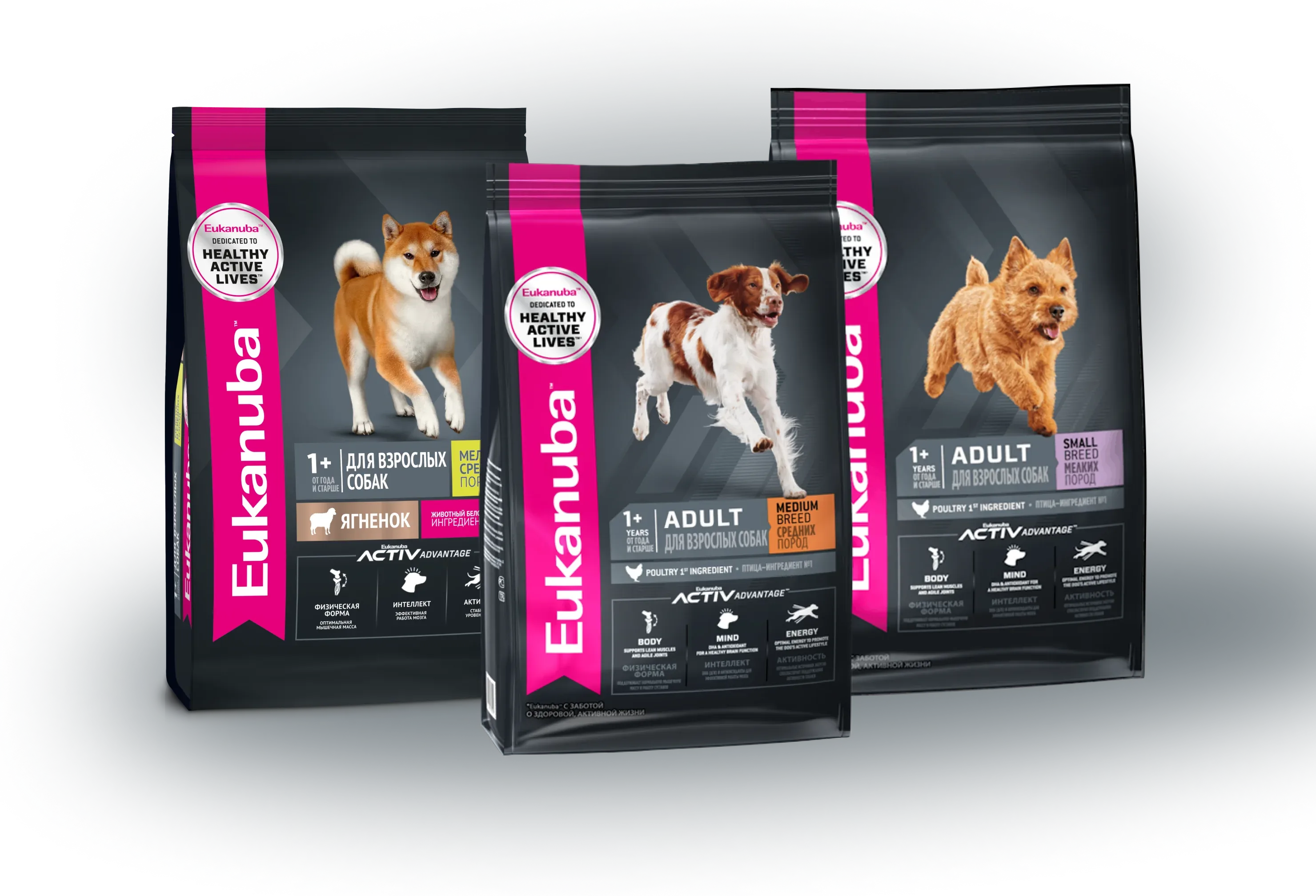 Рационы Eukanuba