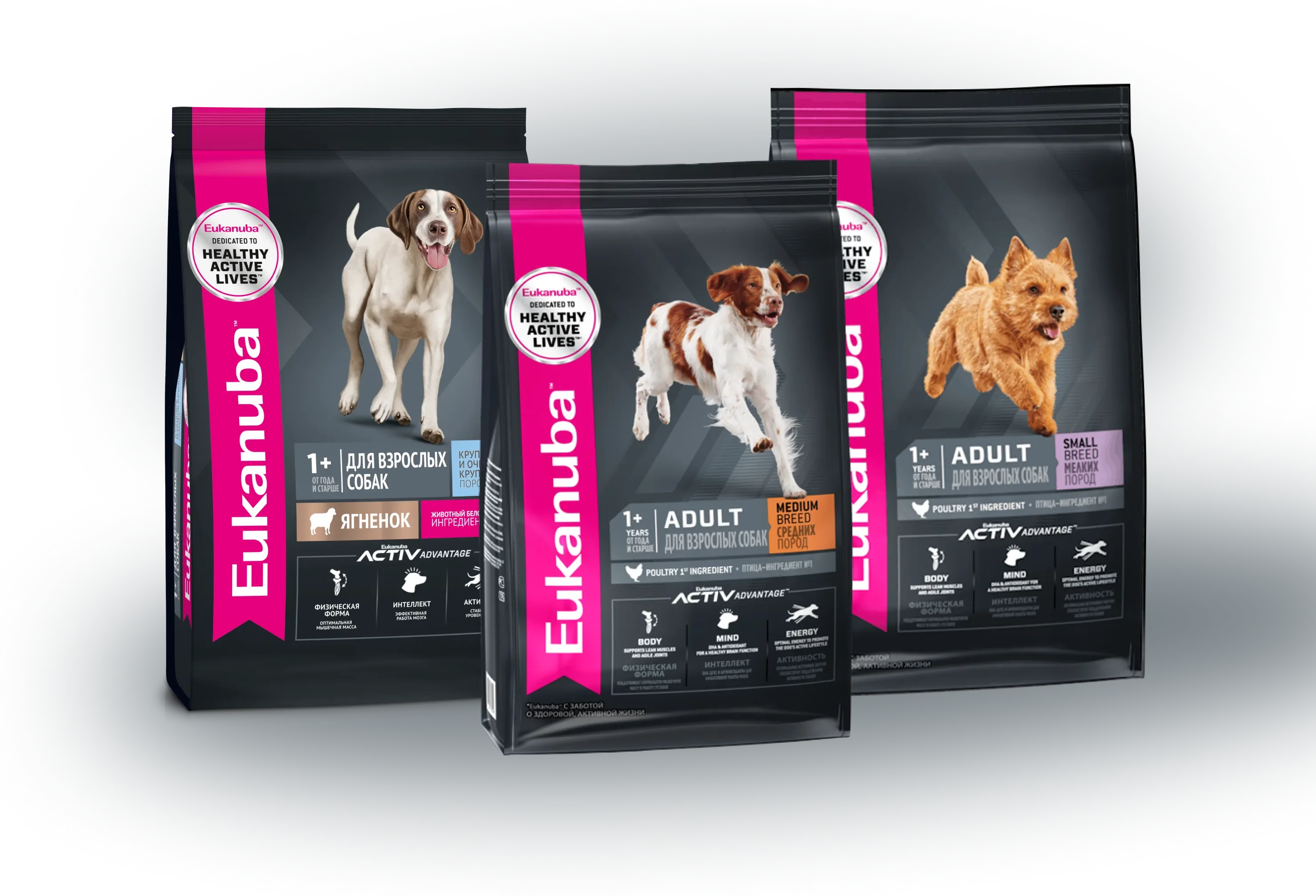Рационы Eukanuba