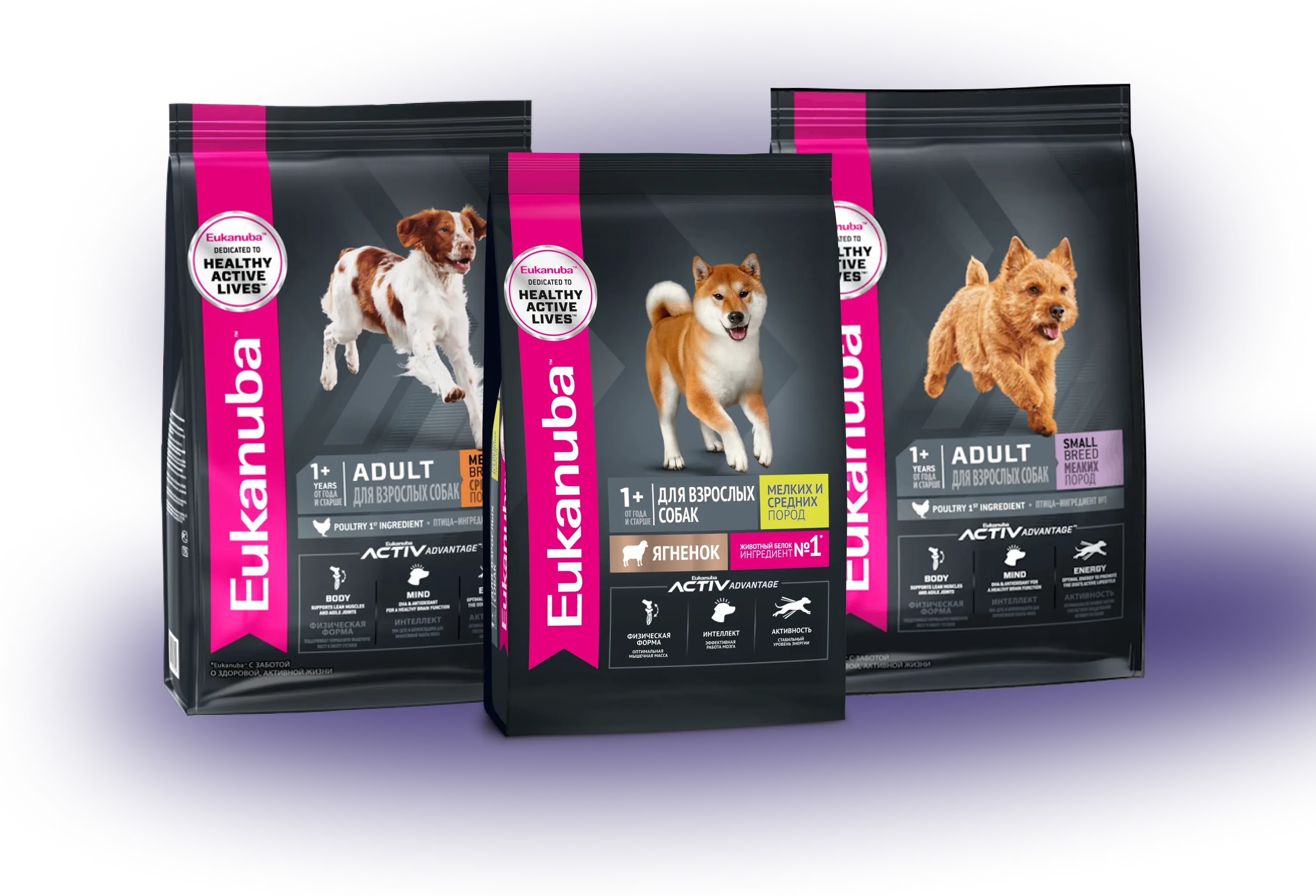 Рационы Eukanuba