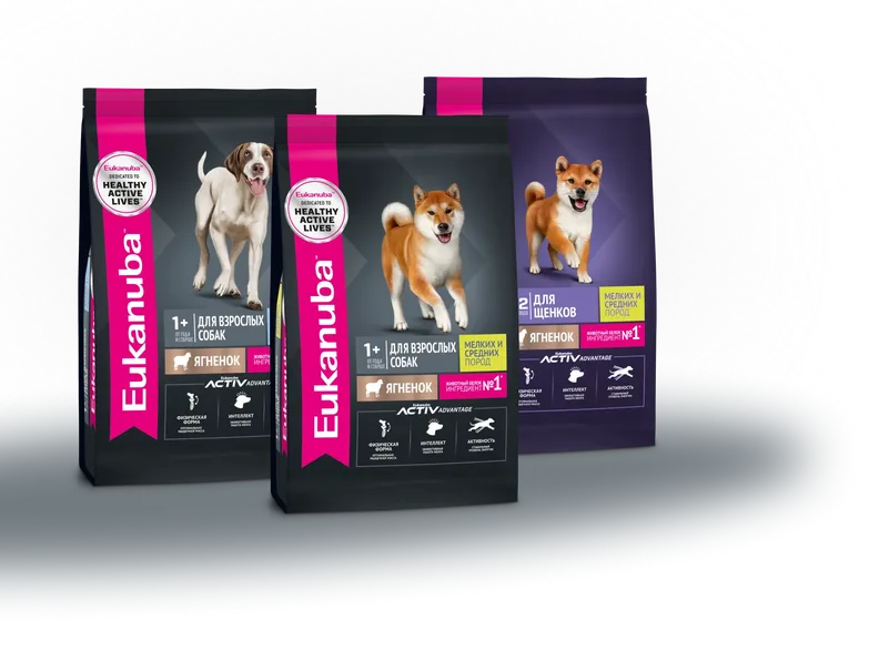 Линейка рационов Eukanuba с ягненком